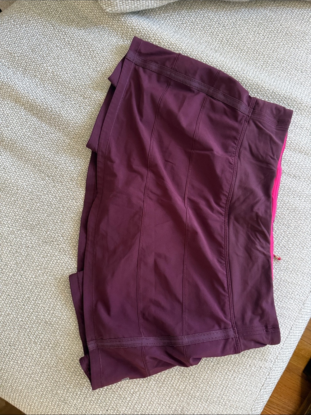 Lululemon Deep Plum Tennis Skirt